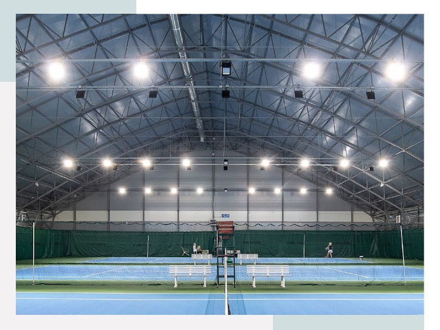 Строительство теннисных кортов в Кыштым от 623 руб.