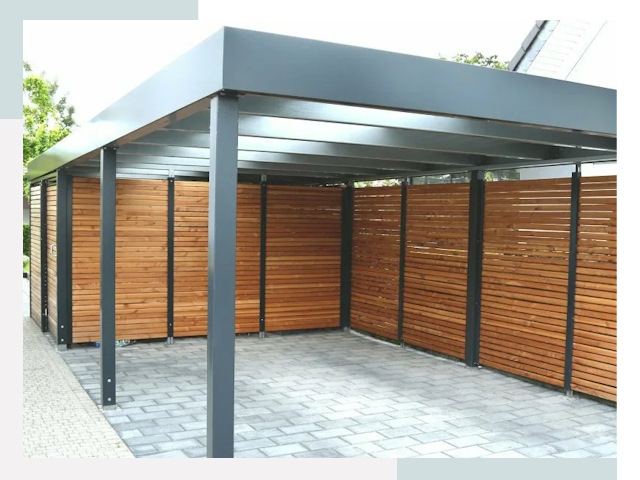 Навесы для парковки в Кыштыме