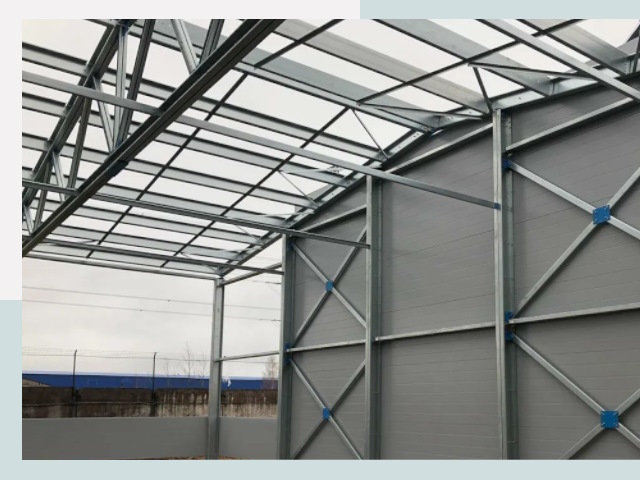 Каркасные ангары от СтальСтрой-Кшт по цене от 623 руб.