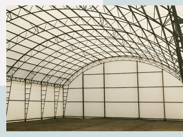 Арочные ангары от 623 руб. в Кыштым и Челябинская область