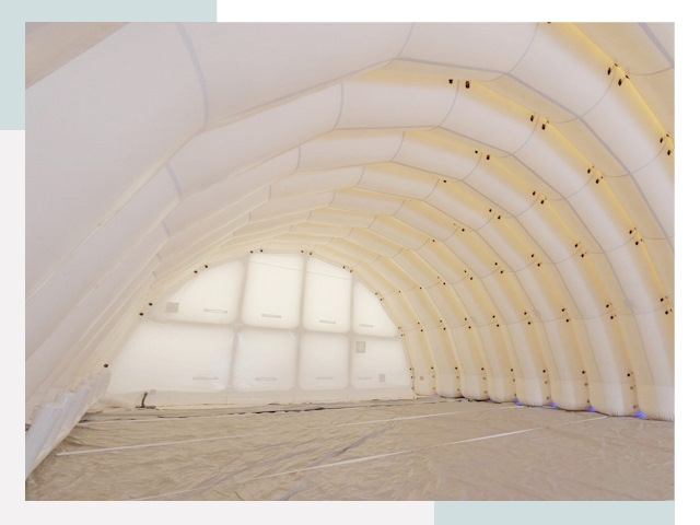 Пневмокаркасные ангары в Кыштыме