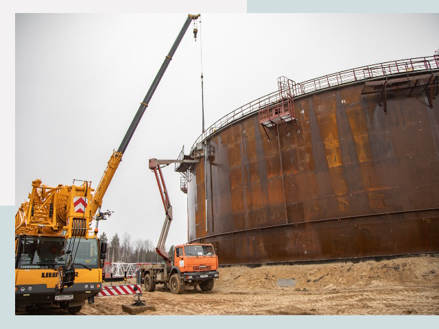 Монтаж резервуаров в Кыштыме от 623 руб. за м³