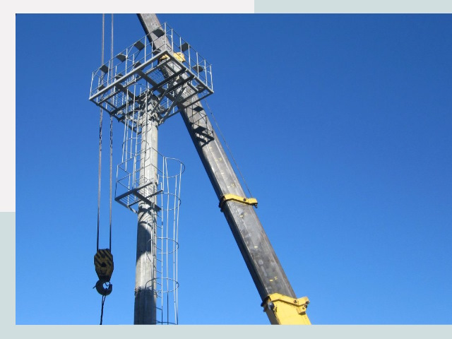 Монтаж осветительных мачт в Кыштым от 623 руб.