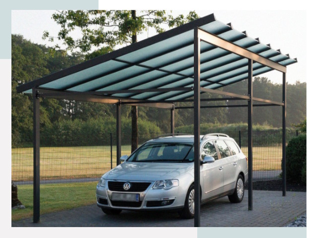 Навесы для автомобилей в Кыштыме