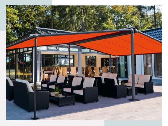 Навесы для кафе и ресторанов в Кыштыме