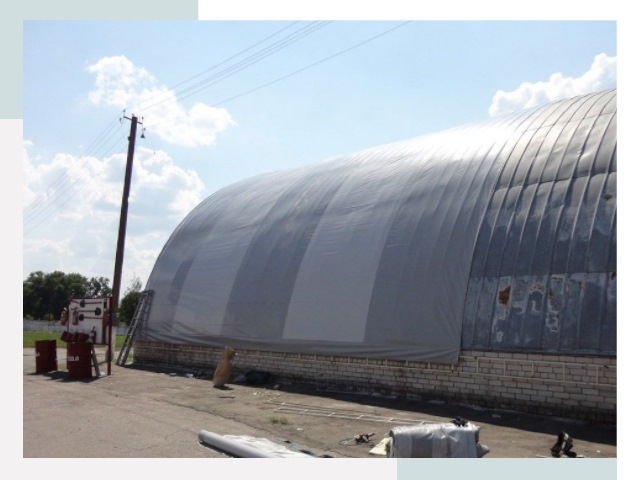 Ремонт ангаров в Кыштыме