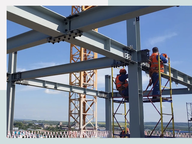 Монтаж металлоконструкций в Кыштыме