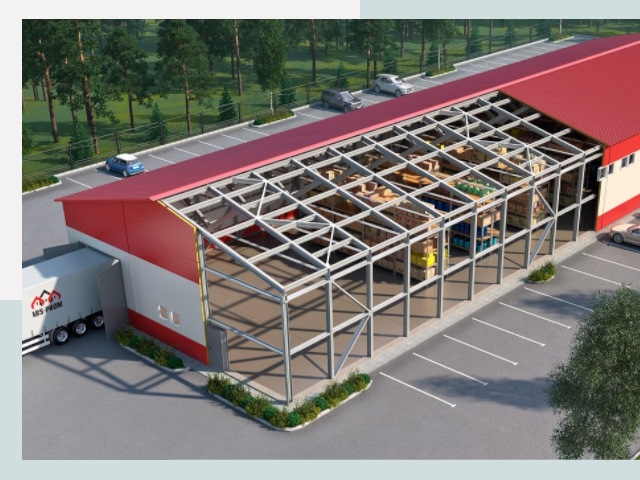 Проектирование ангаров в Кыштыме от 623 руб.