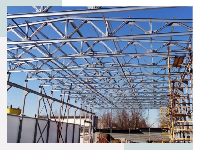 Металлокаркасы для складов в Кыштыме